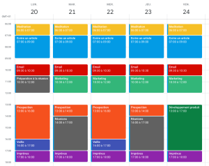 alt = "planifier sa journée en télétravail avec un planning efficace"